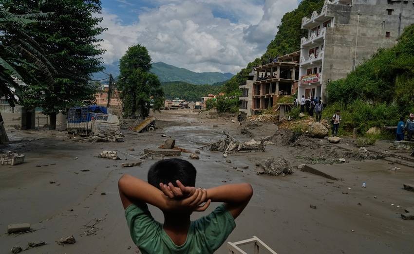 Nepal flood disaster