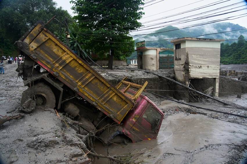 Nepal Before After Flood
