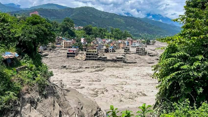 Nepal floods 2026 Photos