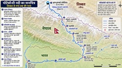 नेपाल में तबाही मचाने वाली नदी भोटेकोशी का बिहार से क्या है संबंध, कहाँ से निकलती है और कहाँ पहुँचती है