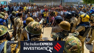 Noida workers protest Indian Express investigation, Noida workers protest 2026 Indian Express exclusive, Noida labour protest, Noida factory workers protest, Noida workers jailed, Noida workers bail,
