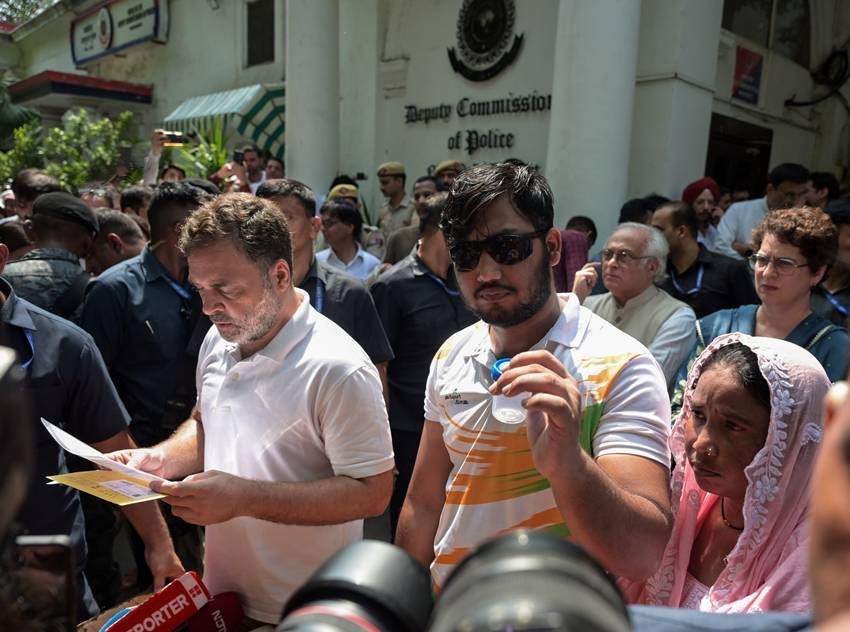 Rahul Gandhi Dharna