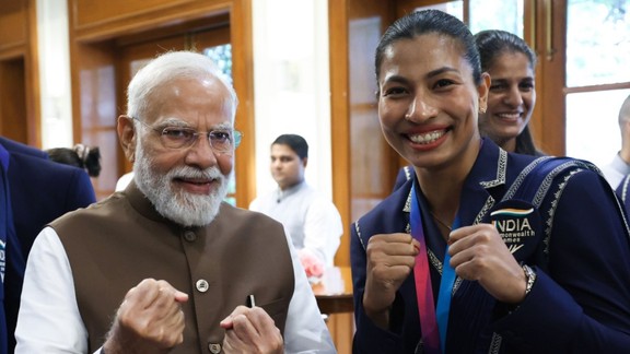 pm modi, narendra modi, lovlina borgohain, cwg, 2026 cwg