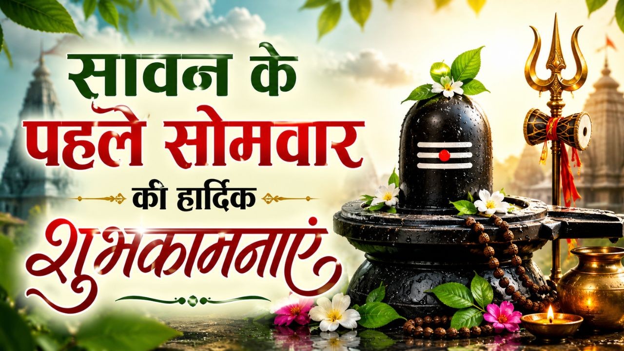 Happy Sawan 2026 Wishes: ॐ नमः शिवाय कहकर अपनों को भेजें सावन के पहले सोमवार की शुभकामनाएं, ये संदेश जीत लेंगे दिल