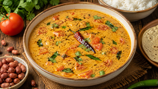 Sawan Without Onion and Garlic Kadhi