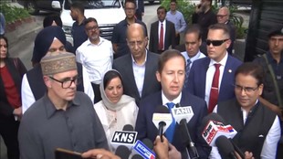 Sergio Gor, US Ambassador, Jammu Kashmir, Omar Abdullah