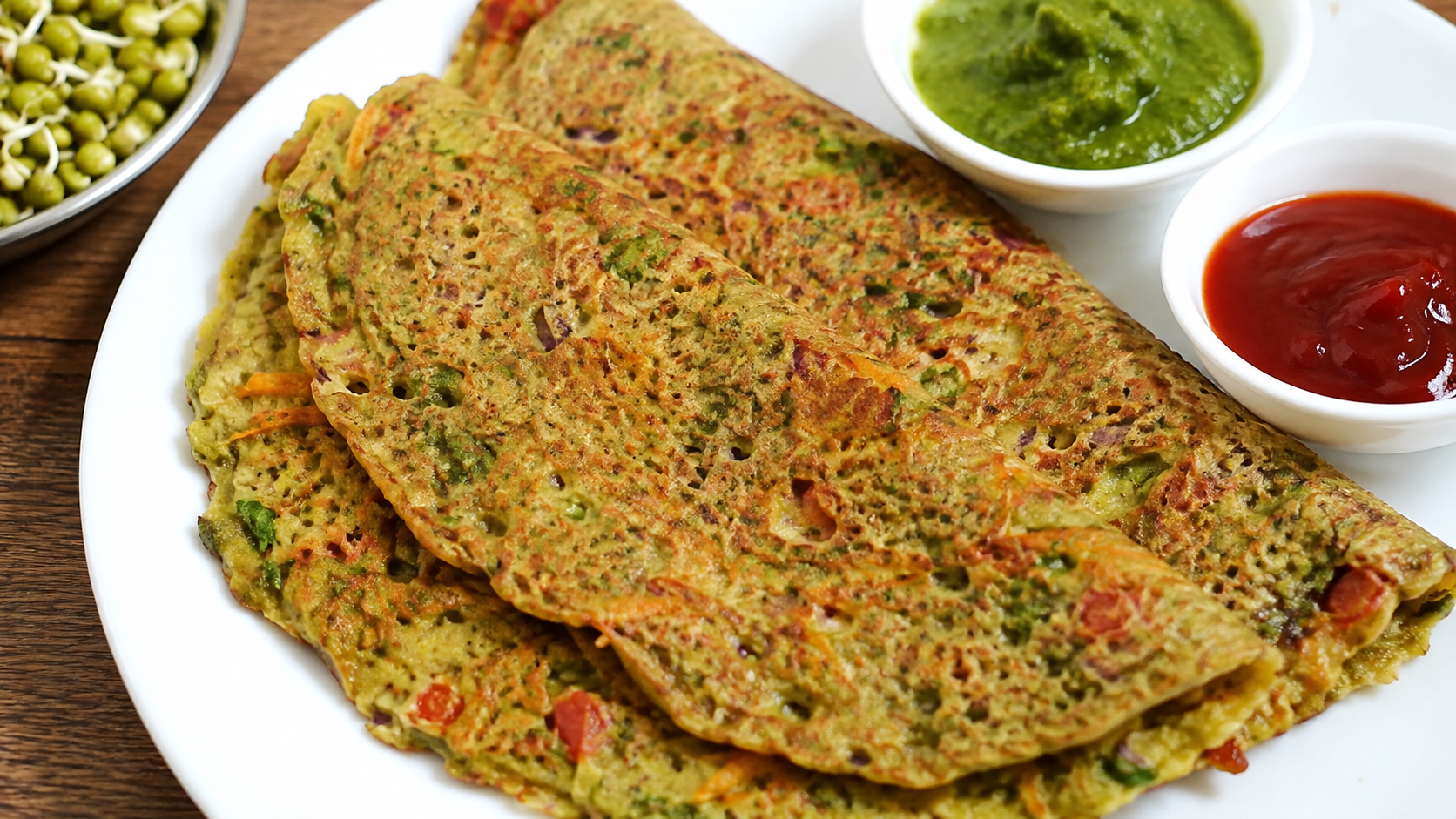 Sprouts Cheela Recipe Sprouts Cheela Recipe