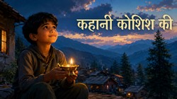 नीले पहाड़ का छोटा दीपक: ईशान की हिम्मत ने बदली गांव की मुश्किल | कहानी