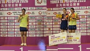 Tanvi Sharma, Tanvi Sharma BWF Super 300 title, Tanvi Sharma Taipei Open 2026