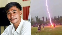 मैच खेलते समय पिच पर धमाके के साथ गिरी बिजली, 24 साल के फुटबॉलर की मौत, दर्दनाक Video आया सामने