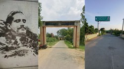 शहीद ठाकुर रोशन सिंह की जन्मभूमि में खन्नौत नदी पर बना पक्का पुल तो छलक पड़े लोगों के आंसू