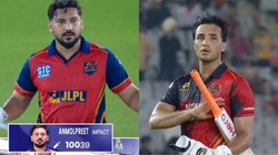 अभिषेक शर्मा की तूफानी पारी बेकार, अनमोलप्रीत सिंह का शतक पड़ा भारी; शेर-ए-पंजाब लीग के पहले मैच में बने 520 रन