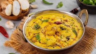 arbi kadhi recipe | how to make arbi kadhi | arbi kadhi recipe in hindi
