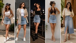 कूल और स्टाइलिश लुक के लिए डेनिम स्कर्ट को इन 5 तरीकों से कर सकती हैं स्टाइल