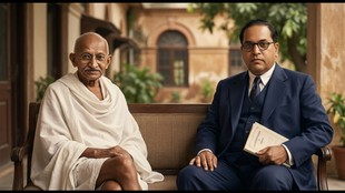 Gandhi and Ambedkar