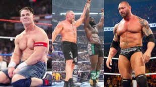 John Cena, Brock Lesnar, Batista, WWE Stars