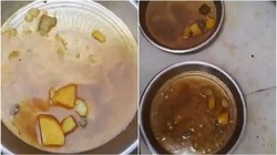 मिड-डे मील का वीडियो वायरल, बच्चों को घटिया खाना परोसने पर प्रिंसिपल सस्पेंड