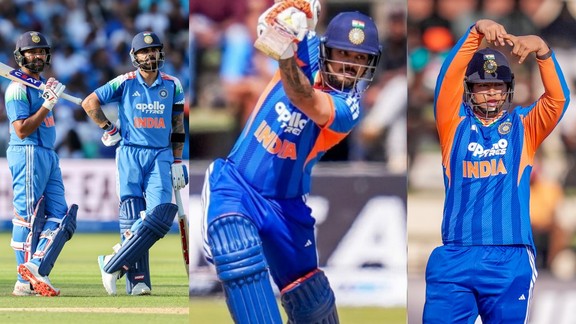 Rohit Sharma, Virat Kohli, Ishan Kishan, Vaibhav Sooryavanshi