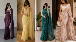 फेस्टिव लुक को स्पेशल बनाने के लिए पहनें ये 4 तरह की साड़ी, मिलेगा ट्रेंडी और स्टाइलिश लुक