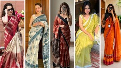 उमस और गर्मी नहीं करेगी परेशान, सावन में स्टाइल और कम्फर्ट के लिए पहनें इन हल्के फैब्रिक की साड़ियां