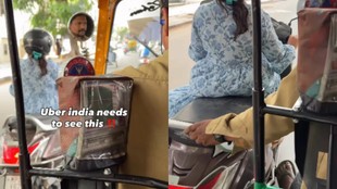 Bengaluru Uber auto driver helps woman