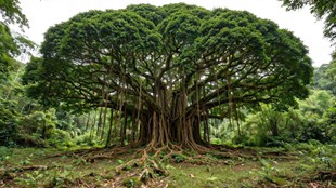 700 year old banyan tree in Bihar