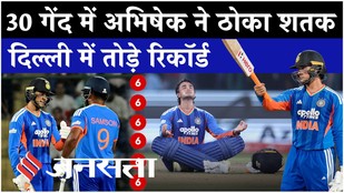 Abhishek Sharma 30 Ball Century Abhishek Sharma Blazing Century in 100 off 30 Balls Sanju Samson