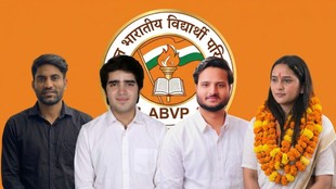 ABVP Candidates DUSU Election, Yash Dabas, Ishu Maurya, Riya Chhabri, Lakshyaraj Singh, Delhi University Students Union Election, DUSU Election 2026, DUSU Election 2026-27, ABVP, Delhi University, DUSU, Yash Dabas, Riya Chhabri, Student Election, DU Election