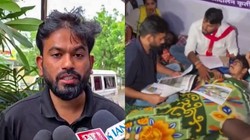 नासिक में आदिवासी छात्रों से मिले अभिजीत दीपके, बोले- क्या किसी मंत्री के बच्चे वह खाना खाएंगे?