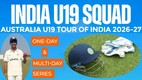 India U19 squad, Rohit Yadav, Aryan Savsani, Tanmay Baloda, Rohit Yadav age discrepancy