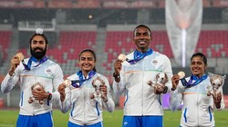 भारत का एशियन गेम्स के 11वें दिन प्रदर्शन: एथलेटिक्स में स्वर्ण का इंतजार खत्म, पदकों के अर्धशतक के साथ शीर्ष-10 में एंट्री