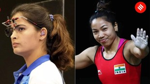 Asian Games 2026 Day 5, Manu Bhaker, Mirabai Chanu