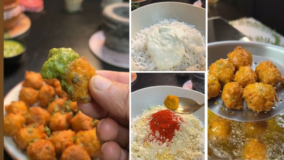 Chawal ke pakore recipe | Leftover rice pakora | bache-hue-chawal-ke-pakode