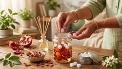 अनार के छिलके का ये इस्तेमाल शायद नहीं जानते होंगे, कपूर मिलाकर बनाएं DIY Room Freshener