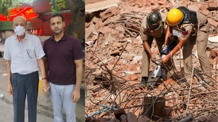 Delhi Satya Niketan Building Collapse LIVE, delhi building collapse