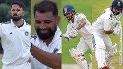 रिंकू-रजत फ्लाप, शमी और मुकेश की बेहतरीन गेंदबाजी; दलीप ट्रॉफी सेमीफाइनल में ईस्ट जोन को मिला 159 का लक्ष्य