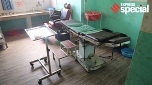 Nepal Flood, Jibjibe Rural Hospital, Express Readers