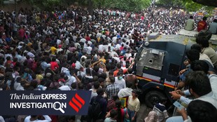 Delhi Police facial recognition, Delhi Jantar Mantar protest, Jantar Mantar facial recognition, Delhi Police AI surveillance, Delhi Police facial recognition accuracy, facial recognition false matches, Delhi Police Jantar Mantar protest surveillance, Jantar Mantar 2873 people identified,