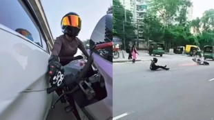 Gurugram hit and run case, Gurugram biker case, Gurugram Shivani Chauhan Sia, Gurugram Kalyan Baisla case, Gurugram Kalyan Baisla road rage, Gurgaon road rage case, Gurugram woman biker hit and run, Gurugram viral video, Gurugram Sia biker viral video,