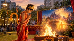 बाल कथा: ‘मैं ही राम बनूंगा’ कहने वाला करण हनुमान बना, फिर मंच पर जो हुआ उसने उसे बदल दिया