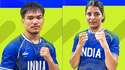 एशियन गेम्स मुक्केबाजी में उलटफेर: ओलंपिक मेडलिस्ट पर भारी पड़ा साक्षी चौधरी का पंच, जादुमणि सिंह भी अंतिम-16 में पहुंचे