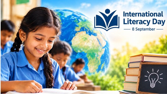 International Literacy Day 2026, Literacy Day, UNESCO, Literacy Rate, Global Literacy Rate, India Literacy Rate, Education News, UNESCO Data, World Literacy Day, International Education, अंतरराष्ट्रीय साक्षरता दिवस, साक्षरता दिवस, शिक्षा समाचार