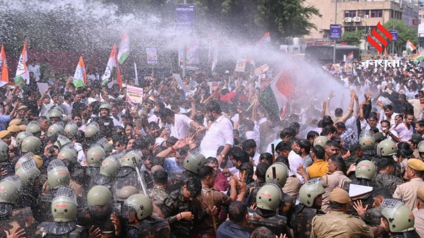 Jaipur Sees Congress Protest Over SIR