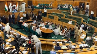 Jammu kashmir Assembly, JK Statehood resolution, J&K Assembly passes resolution