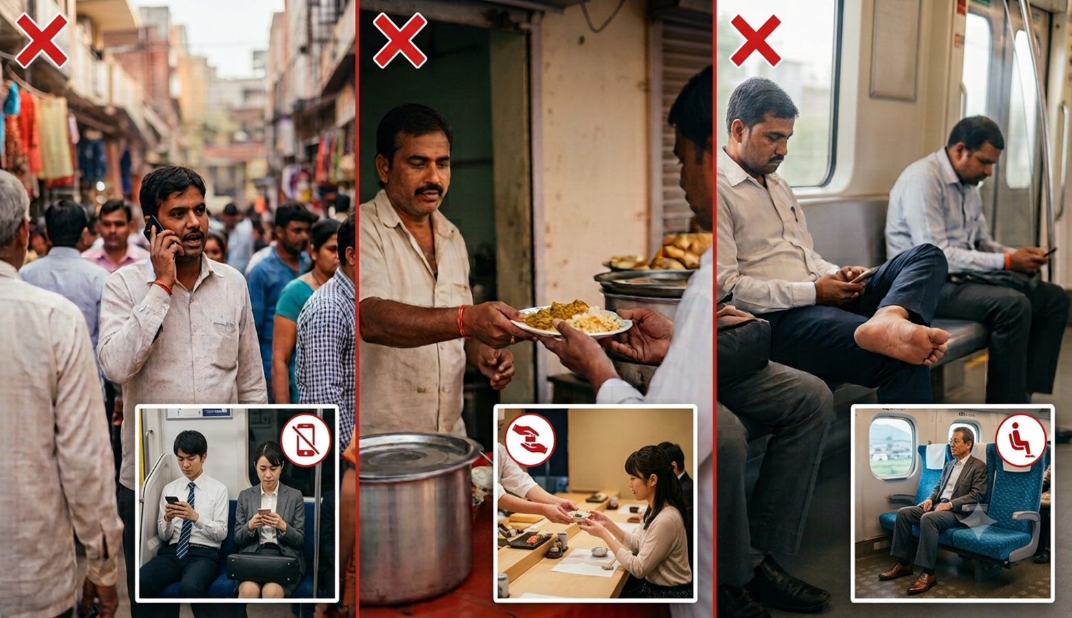 भारत में आम लेकिन जापान में नहीं, इन कामों को करना माना जाता है गलत
