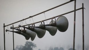 Telangana-ganesh puja- Loudspeaker