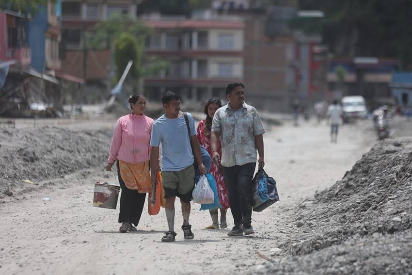 Nepal Flash Flood latest pictures