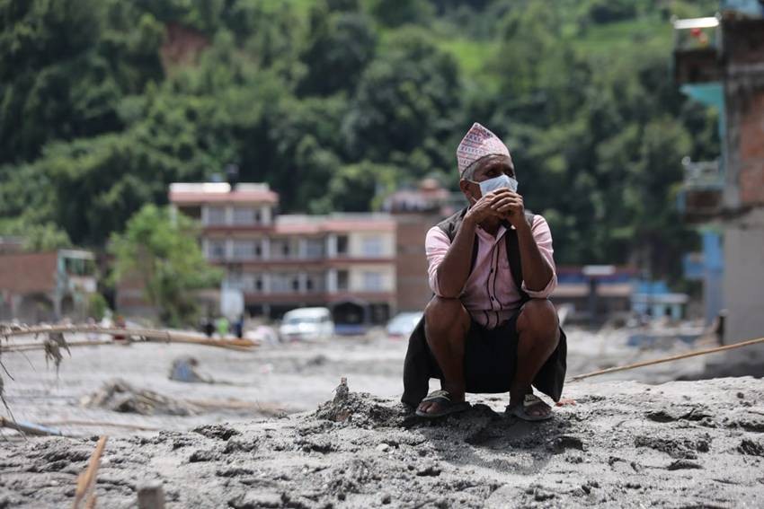 Nepal Flash Flood photos