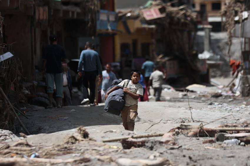 Nepal disaster photos