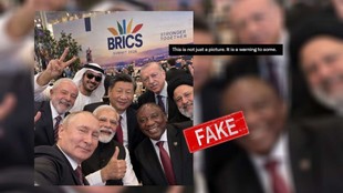 BRICS leaders viral selfie, BRICS selfie fact check, BRICS selfie AI generated image, BRICS Summit 2026, viral BRICS photo, fake BRICS selfie, AI generated BRICS image, BRICS leaders AI image, Lighthouse Journalism fact check